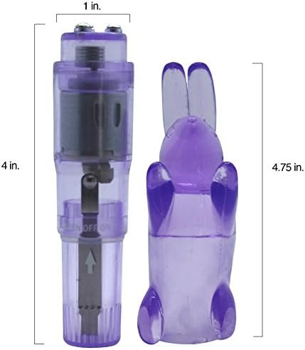Pocket Rocket Vibrator - Removable Rabbit Tickler Sleeve - Powerful Clit Vibrations For Intense Orgasms - Image 3