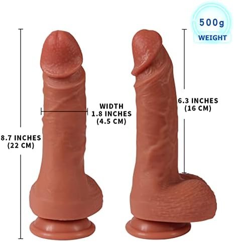 Anfei Realistic Dildo Dual Density Liquid Silicone Adult Sex Toys With Suction Cup For Female Masturbator - Image 2