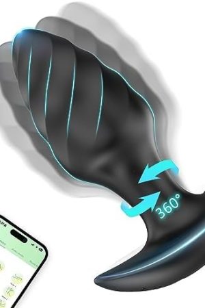 Male Sex Toys For Men Prostate Massager - Adult Sex Toys Games Vibrators App Control, Adult Toys Anal Plug Vibrating Butt Plug With 9 Vibrating Rotation Mode, Anal Toys Vibrator Mens Sex Toys Women