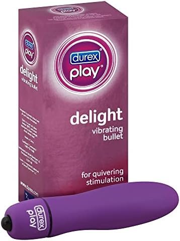 Durex Personal Vibrator, Compact Intimate Massager, Delight Vibrating Bullet, Long Lasting Sensation, Waterproof, Battery Included, Purple - Image 2