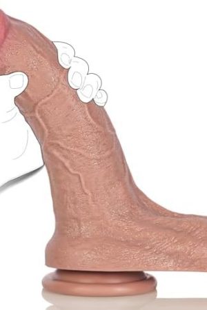 Realistic Huge Dildo, Thick Anal Sex Toys For Women, 9.6 Inch Penis With Suction Cup Adult Toys Female Sex Toys For Women Men Pleasure