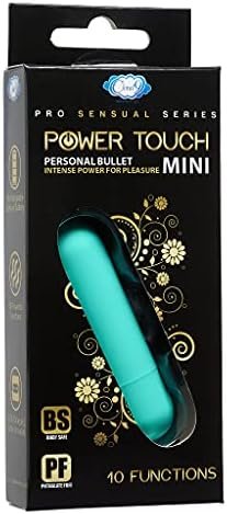 Cloud 9 Novelties Power Touch Iii Teal Mini Rechargeable Bullet Vibrator - Image 2