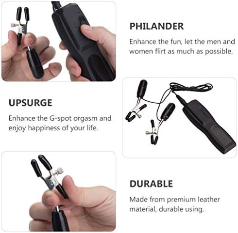 Healifty 1 Pair Remote Control Love Egg Breast Nipple Clamps Clip Vibrator Charging Vagina Stimulator Nipple Rings For Women Female Couple Toy - Image 3