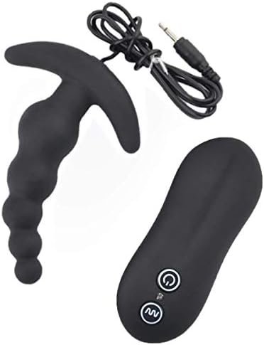 Powerful Anal Vibrator With 10 Vibration Modes, Adult Couple Sex Toy, Vibrating Prostate Massager, Remote Control Anal Plug, Silicone Anal Plug Adult Sex Toys, Black
