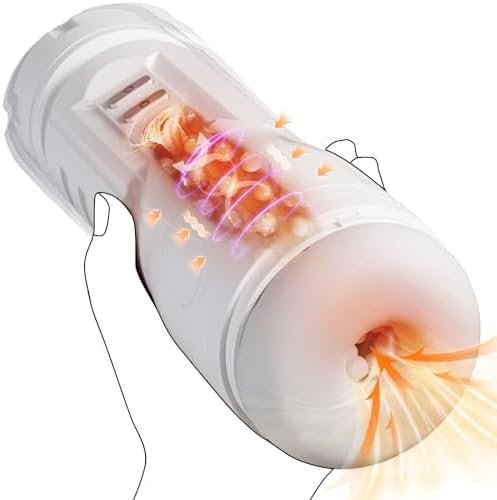 Deep Sucking Automatic Male Masturbator, Vibrating Electric Masturbator Cup With 5 Sucking, Pocket Pussy Blowjob Sex Machine Penis Masturbator With 3 Speed & 2 Modes Vibration, Sex Toy Stroker For Men
