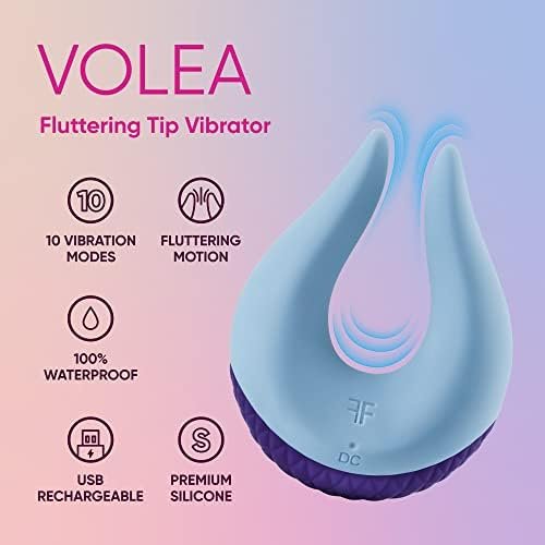 Femme Funn Volea - Fluttering Tips Discreet Vibrator For Women To Feel Butterflies From Head To Curling Toes. Premium Silicone Volea’S To Stimulate Your Clitoral Suction Zones With 10 Vibration Modes - Image 2