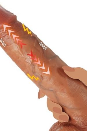 10.5 Inch Big Thrusting Dildo With App + 9 Inch Dildo With App