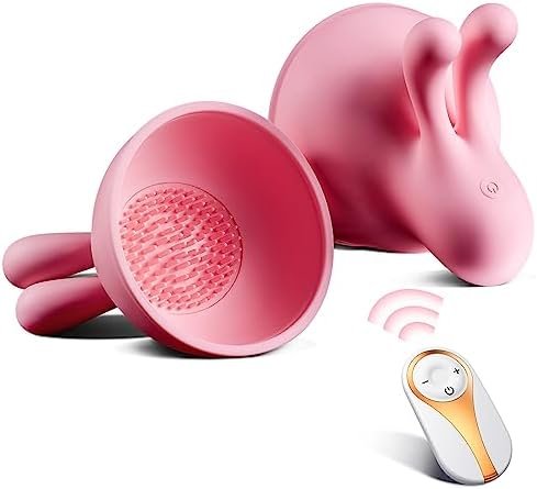 Vibrator Nipple Toy Sex Toys - Wireless Nipple Vibrator With 10 Vibrating Speed Modes Female Stimulator Massager, Adult Toys With Remote, Rechargeable Adult Sex Toys & Games For Women Couples Pleasure