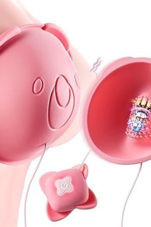 Vibrator Nipple Sex Toys For Women - Vibrating Nipple Clamps With 10 Powerful Vibration Modes Sucking Stimulator Massager, Rechargeable Adult Sex Toy Games For Couples Female