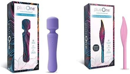 Plusone Vibrating Feather Tickler โ Gentle, Flexible Teaser Toy For Vulva, Clitoral And Nipple Stimulation, 5 Vibration Settings To Stimulate Senses - Waterproof & Rechargeable