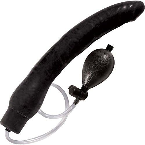 Nasswalk Ram Inflatable Latex Dong Waterproof, Black, 12 Inch - Image 3