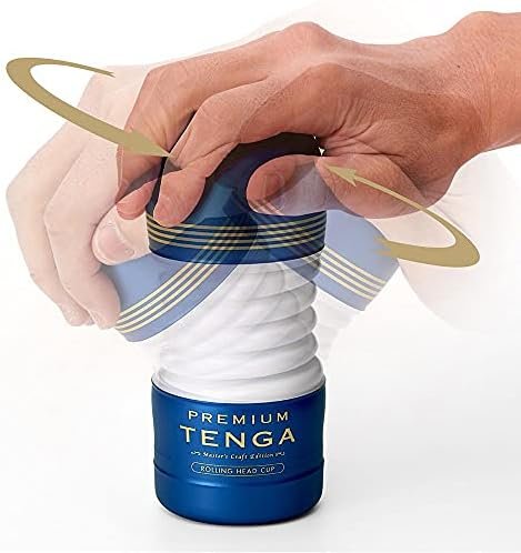 Tenga Toc-203 Rolling Head Pre-Lubricated Male Masturbator Vacuum Cup With Powerful Suction Red - Image 3