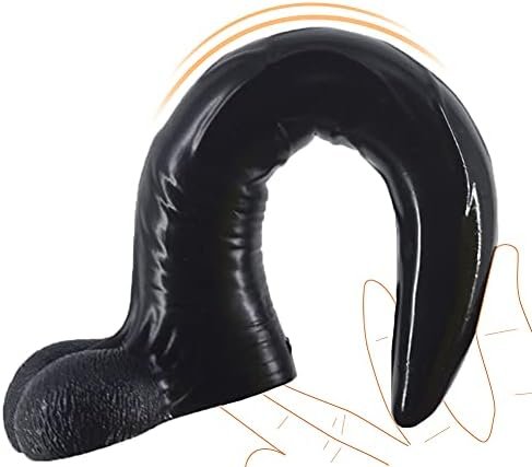 Animal Dildo, 10 Inch Realistic Deer Penis Ultra Long Elk Cock, Anal Plugs For Men Women (Black) - Image 3