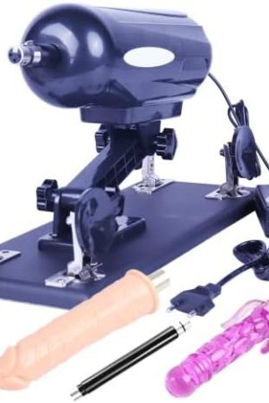 Fredorch Sex Machine Thrusting Automatic,3 Xlr Connector Multispeed Adjustable With 8 Attachments Fuck Machine Toy For Women And Men Masturbation