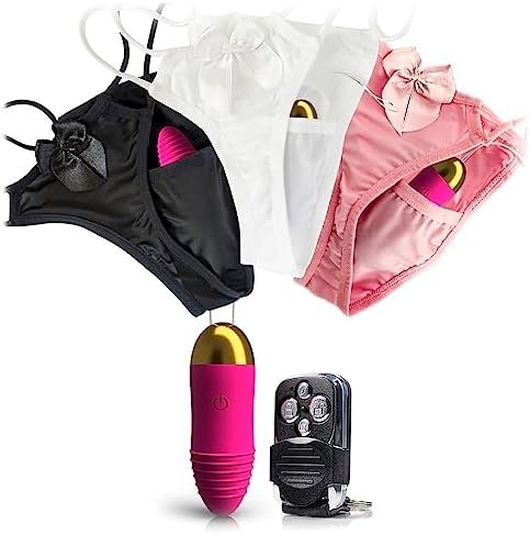 Womens Remote Control Vibrating Panties With Jolt! As Seen On The Ugly Truth (3 Pairs, Fits All)