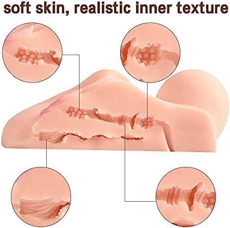 Lifelike Sex Doll Male Masturbator - Jaspik 3-In-1 Female Torso Love Doll With Big Boobs Tight Vaginal Anal, Easy To Carry, Adult Male Stroker Sex Toy For Men Pleasure Masturbation - Image 3