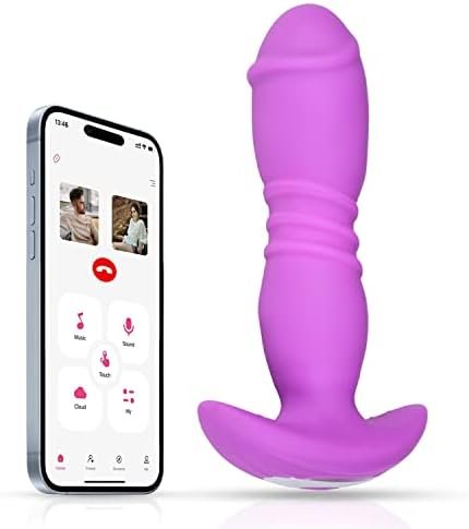 Plug-In Vibrator, Adult Sex Toy Vibrator, Vibrator And Telescopic Massager, Male Sex Toys, Male And Female Sex Toys, Purple