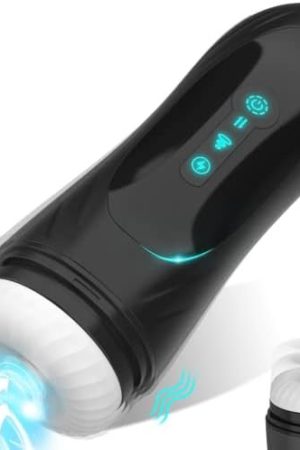 Automatic Male Masturbator, Sucking Masturbators With 5 Thrusting & 4 Suction & 7 Vibration Modes Penis Pump, Bkevsd Pocket Pussy Male Stroker, Male Adult Sex Toys For Men (Male Masturbator-Black)
