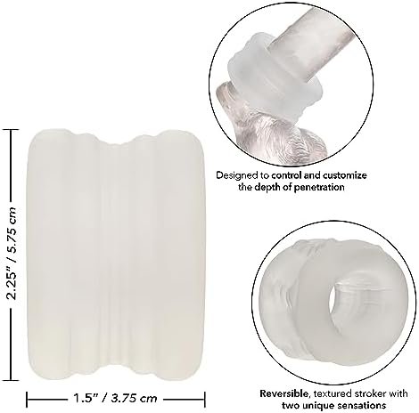 Calexotics Boundless Bumper-Stroker Ring, Fucntion As Male Masturbator Or Stopper Ring - Se-2698-50-3 - Image 2
