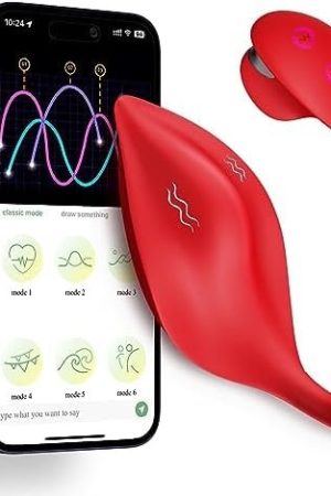 Adult Sex Toys Wearable Panty & App Controlled Remote Control Vibrators For Women Pleasure, Dual Motor Clit Nipple Clitoral Stimulator 9 Vibrating Finger, Couples Butterfly Panties Female Sex Toys