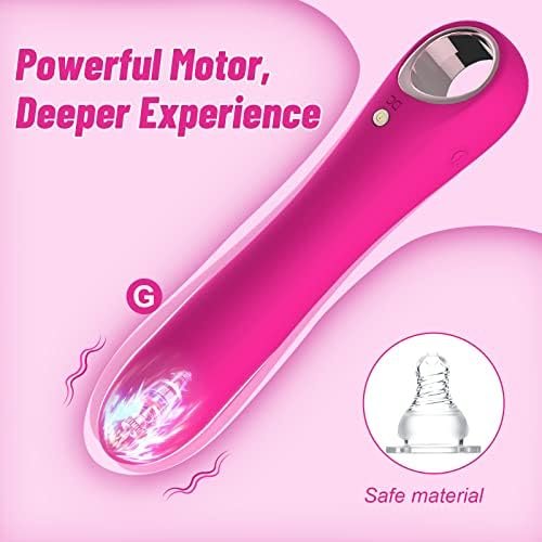 G Spot Dildo Vibrators, Bggood High-Frequency Clitoral Vibrator With 10 Vibration Modes, Clitoralis Stimulator For Women, Powerful Wand Vibrating Female Toys For Womens Adult Sex Toys Pleasure(Pink) - Image 2