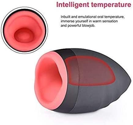 Upgraded Male Masturbation Toys Men Adult Sex Toy Automatic Waterproof Penis Vibrating Cup Electronic Automatic Masturbation Cup Red - Image 3