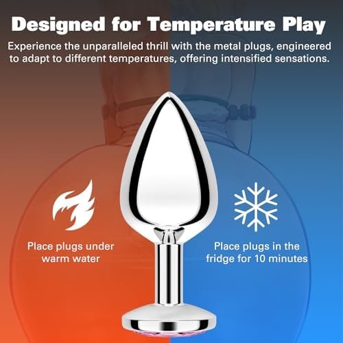 Anal Plug Beginner Set - 4 Pcs Jewel Butt Plugs Sex Toy Anal Training Kit- G Spot Anal Sex Adult Toy For Beginner Adult Unisex Women And Men Couple (White) - Image 2