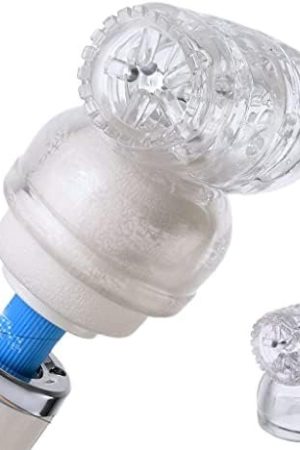 Wand Massager Hummingbird Masturbator Attachmen, Vibrating Massager Attachments For Men'S Training Adult Tools (Inner Diameter 2 Inch)