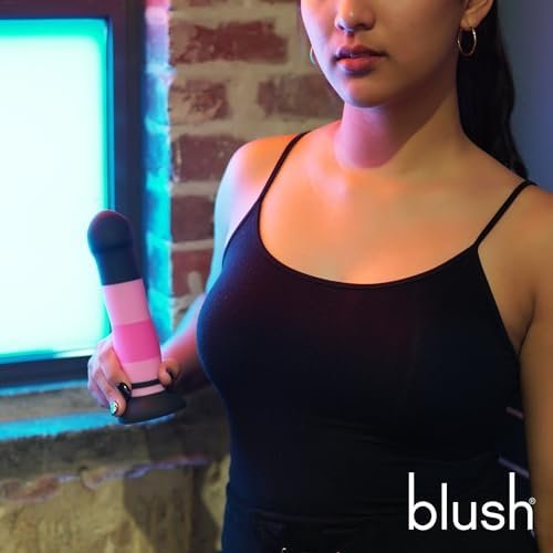 Blush Avant Opal Dreams Silicone Dildo - Curved Shaft For G Spot And P Spot Stimulation - Powerful Suction Cup Base For Hands Free Play And Harness Compatible - Ultrasilk Smooth Sex Toy For Him Her - Image 3