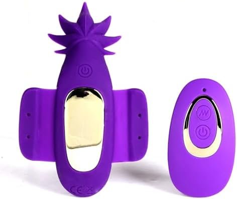 Maia Toys Sativa-Shaped-10-Function Remote Control Panty Vibrator Purple