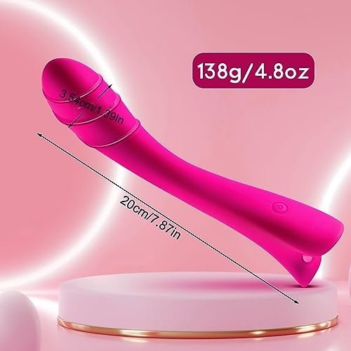 Realistic Vibrator Dildo With 10 Vibration Modes,Ultra Soft Purple Silicone Vibrator,Adult Sex Toys For Woman - Image 2