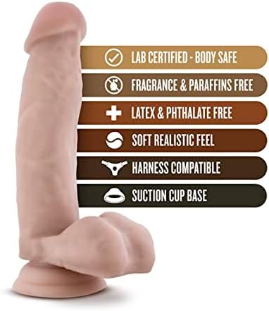 Blush Coverboy - The Pool Boy - 7 Inch Realistic Dildo - Suction Cup Base For Hands Free Play - Adult Sex Toy For Woman Men Couples - Image 2
