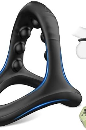 Silicone Penis Ring For Male Erection Enhancing, Abrann Cock Rings Longer Lasting Sex Toys For Men Or Couple Adult Toys & Games - With Sex Dice