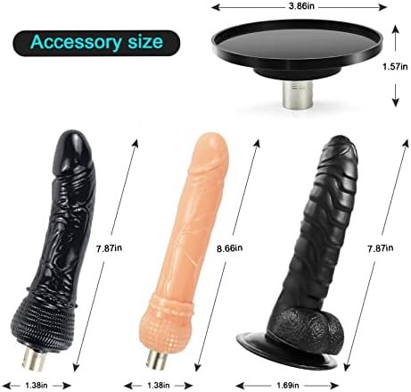 Sex Machine,Automatic Thrusting Sex Machine,Adjustable Love Machine With 3Xlr Connector Dildos And 3.8 Inch Suction Cup Attahcments,Sex Toys For Women And Men - Image 2