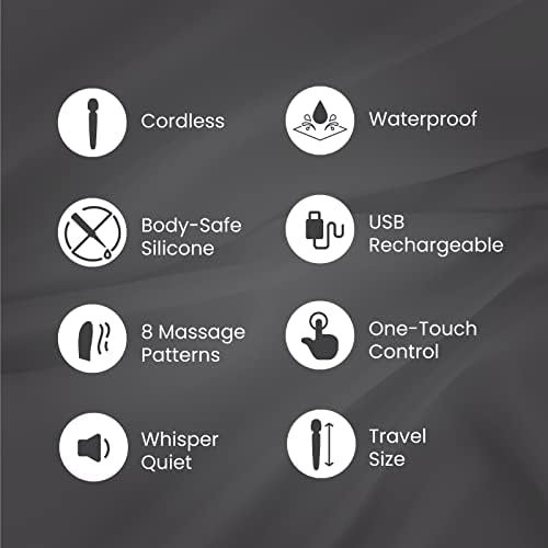 Bodywand Multi Function Massager | Handheld Personal Massager For Women | Vibrating Wand For Her | Adult Sex Toys For Couples | Sex Toy | Cordless Usb Charging | Waterproof Massager - Image 3