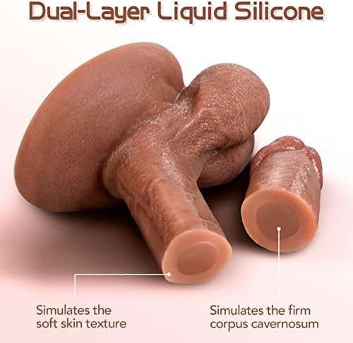 Realistic Dildo Adult Sex Toys - Utimi 7.1 Inch Silicone Penis For Men Women Female Beginners Body Safe Material Dildos With Strong Suction Cup For Vaginal G-Spot And Anal Play - Image 3