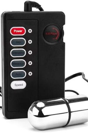 Anal Butt Plug Electric Shock Metal Thread Anal Butt Plug Electro Power Box Massager Toys Waterproof Adult Anal Sex Toy Women Gay Or Couples