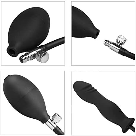 Erun Silicone Inflatable Butt Plug, Anal Sex Toys Anal Plug Medical Grade For Male, Female And Beginners, Adult Sex Toys & Games - Image 3