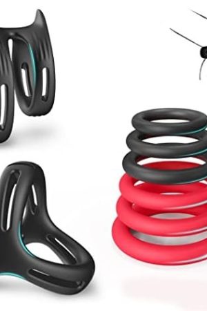 Cock Ring For Male Sex Toy,8 Pcs Different Sizes Premium Quality Silicone Penis Rings For Erection Enhancing,Super Soft Penis Ring,Flexible Long Lasting Stronger Adult Sex Toys