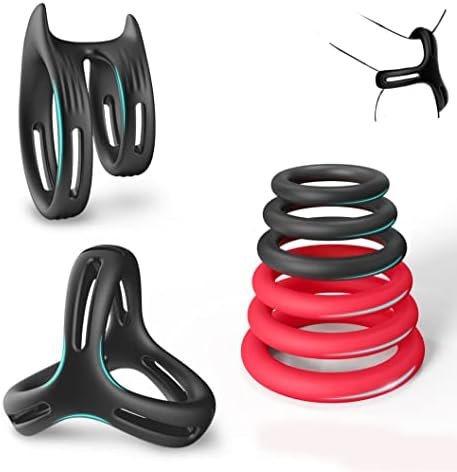 Cock Ring For Male Sex Toy,8 Pcs Different Sizes Premium Quality Silicone Penis Rings For Erection Enhancing,Super Soft Penis Ring,Flexible Long Lasting Stronger Adult Sex Toys