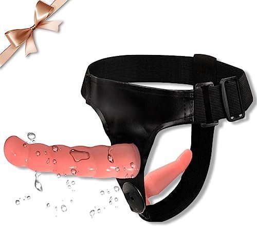 Strap-On Dildo, Sex Toy For Women 7 Inch Realistic Silicone Dildo, Wearable Realistic Silicone Dildo Adult Toys, 2 Removeable Adjustable Dildo For Female Masturbation Women Lesbian Couples, Skin