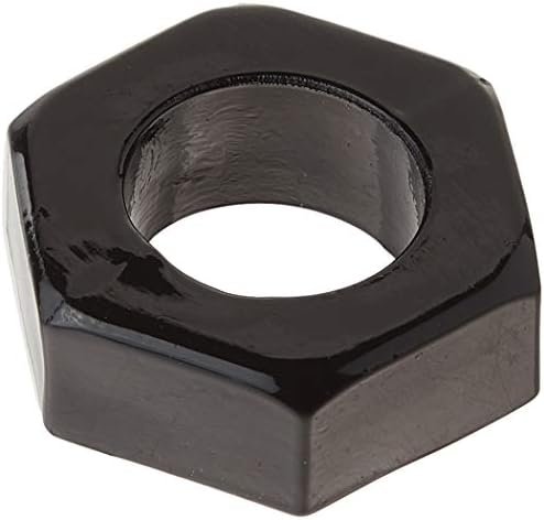 Trinity Vibes Hexnut Cock Ring - Black - Image 3