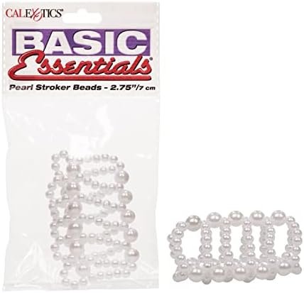California Exotics Basic Essentials Pearl Stroker Beads, Large