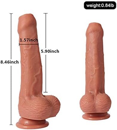 Anfei Foreskin Realistic Dildo Dual Layer Liquid Silicone Push-Back Prepuce Penis Sex Toy With Suction Cup - Image 2