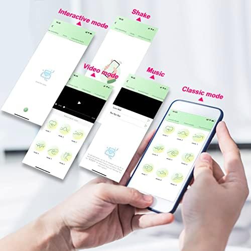 App Remote Control Wearable Panty Clitoral Vibrators, G Spot Vibrators With 9 Vibration Massager, Ergonomic Vibrating Butterfly Stimulators With Waterproof,Rose Red - Image 3