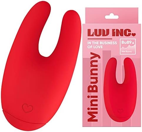 Luv Inc Mini Bunny Ears - Rabbit Vibrator Silicone Rechargeable Dildo Vibrator Clit Stimulator Finger Vibration Ring Sex Toys Massager With Quiet Dual Motor 7 Vibration Modes For Women Couple - Image 2