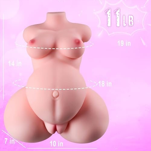 Unszz 12Lb Sex Dolls Male Masturbator For Man Female Torso Pocket Pussy For Vaginal Anal Breast Sex Tool Macho Queen Sex Stroker Adult Male Sex Toys For Men - Image 2