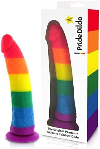 Pride Dildo Silicone Rainbow Dildo - Image 2