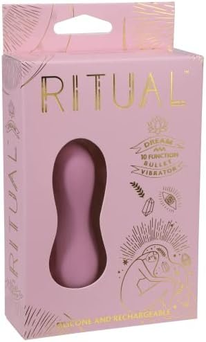Doc Johnson Ritual - Dream - 10 Function Bullet Vibrator - Silicone And Rechargeable - Discreet, Pink - Image 2
