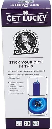 Get Lucky Pocket Pussy Male Masturbators, Adult Sex Toys For Men, Stick Your Dick In This, Ultra Soft Textured Ribbed Tunnel, Made With Body-Friendly Tpe, Waterproof, Easy To Clean Men'S Stroker - Image 2